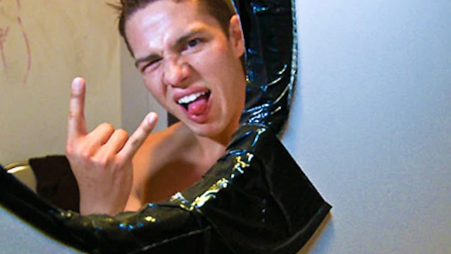 Another dude for the unglory hole!