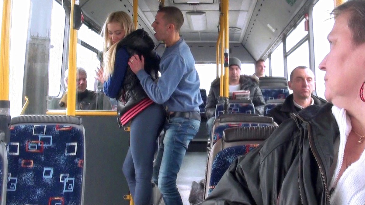Ass-Fucked On The Public Bus