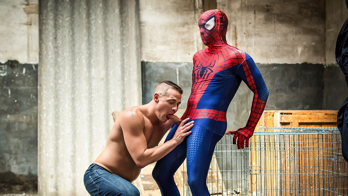 Spiderman : a Gay XXX Parody Part 2