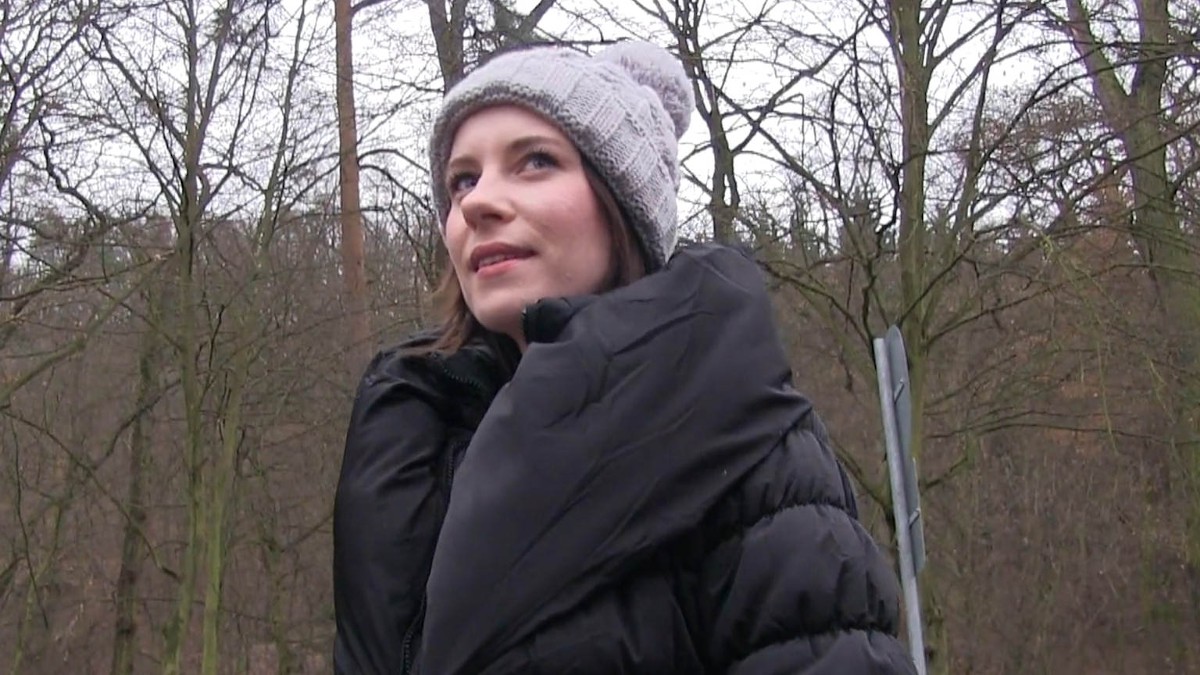 Pretty Babe Stuffs Her Pussy with Stranger's Cock for Fun