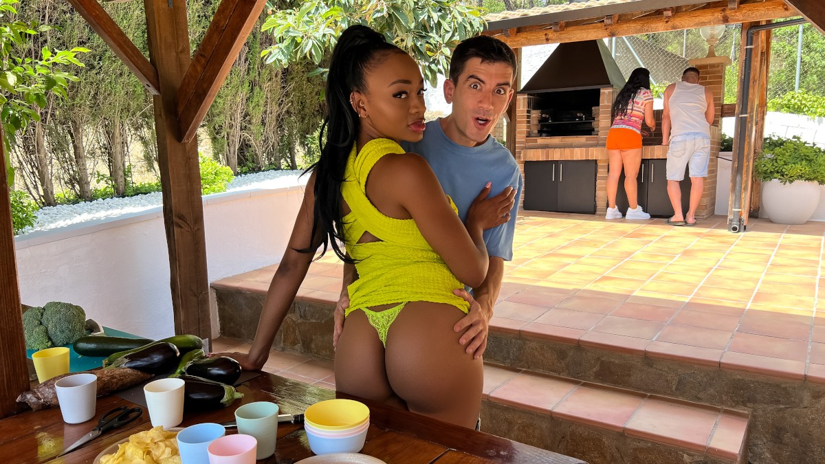 Sneaky Sex At Backyard BBQ