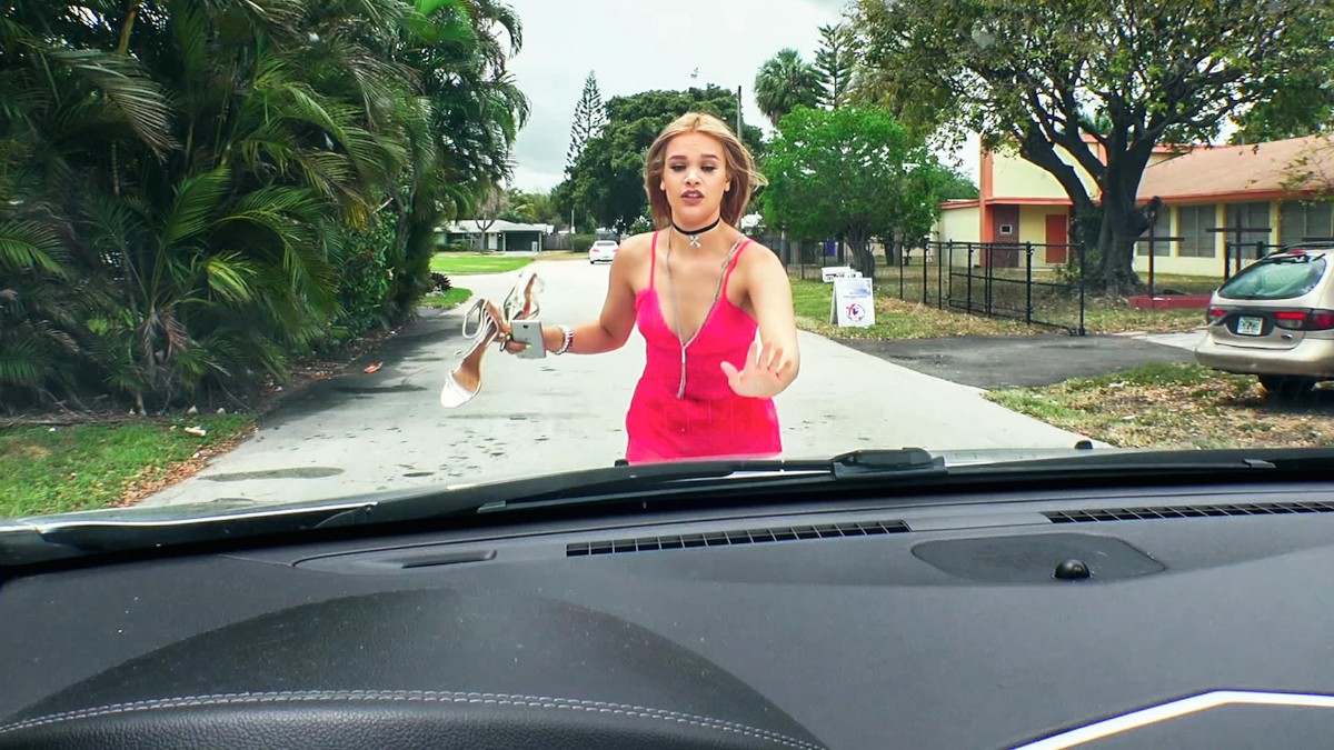 Grateful Cheater in Lingerie Blows