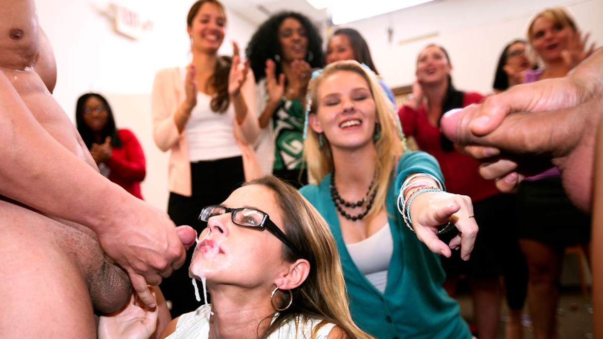 Office Party Cock Blowout