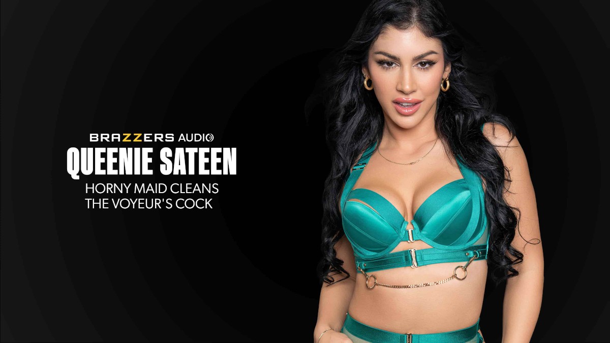 Horny Maid Cleans the Voyeur's Cock