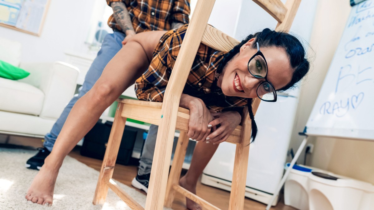 Retail Teen Takes Big Dick at Work