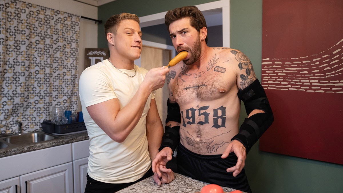 Straight Buddy Needs a Hand