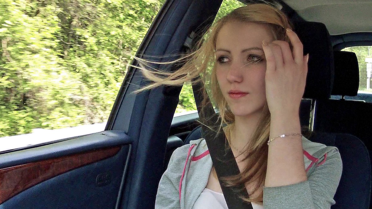 Stranded Teen Gets Fucked