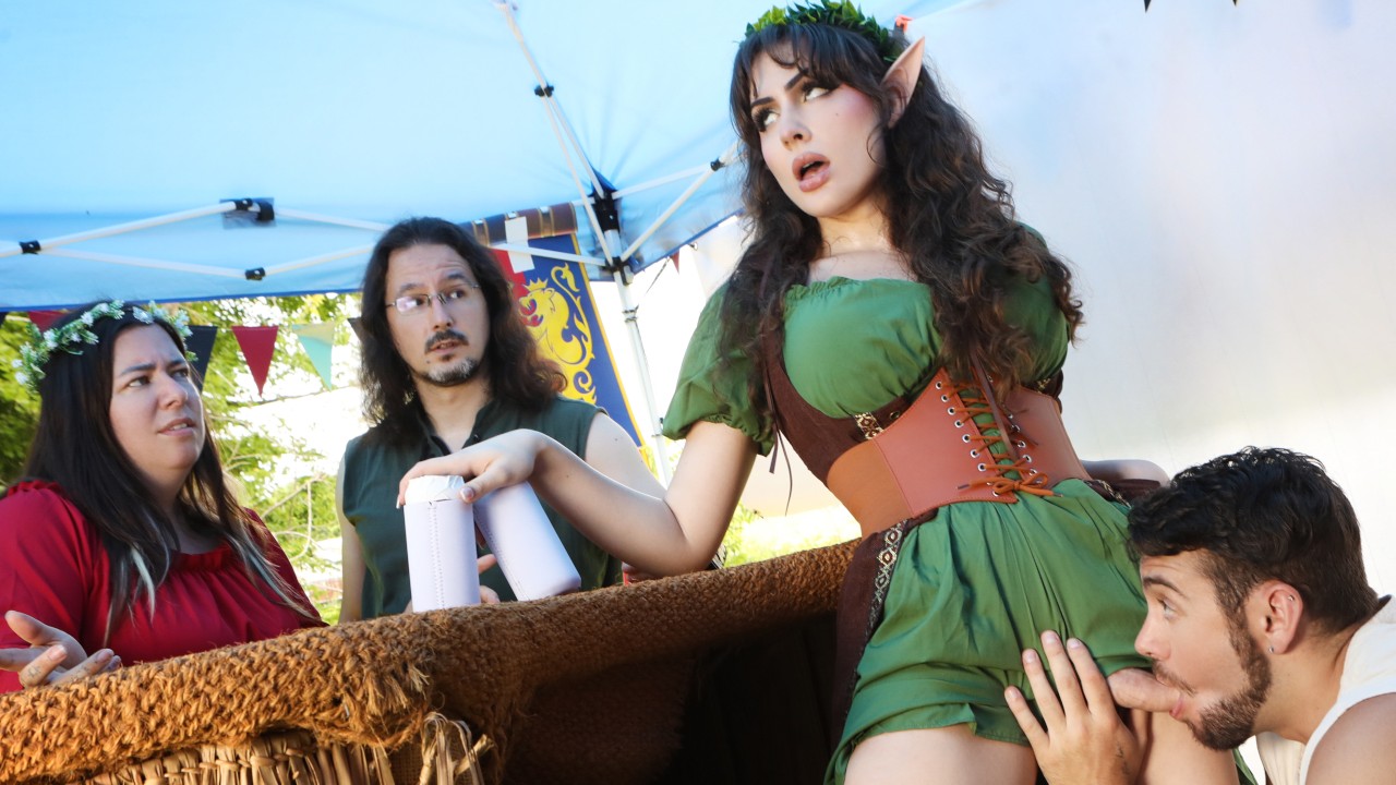 Renaissance Fair Fuckfest – Scene Poster on transangels with Dante Colle, Rana Katana 