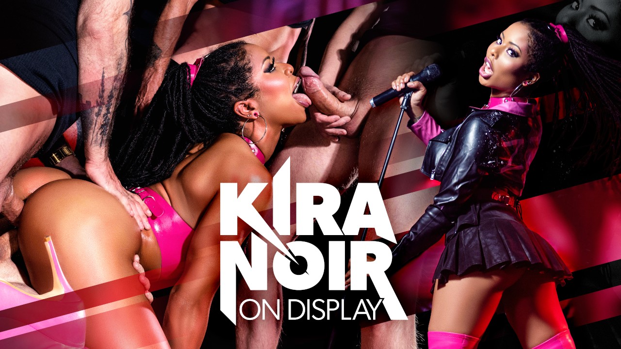 Kira Noir On Display Series Poster from ZZ Series on brazzers 