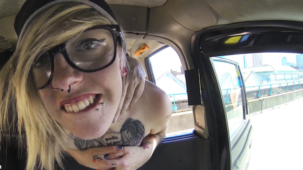 Blonde with glasses and big tattoos Trailer Video on fakehub