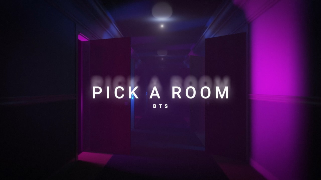Pick A Room BTS Behind the Scenes Poster on digitalplayground 