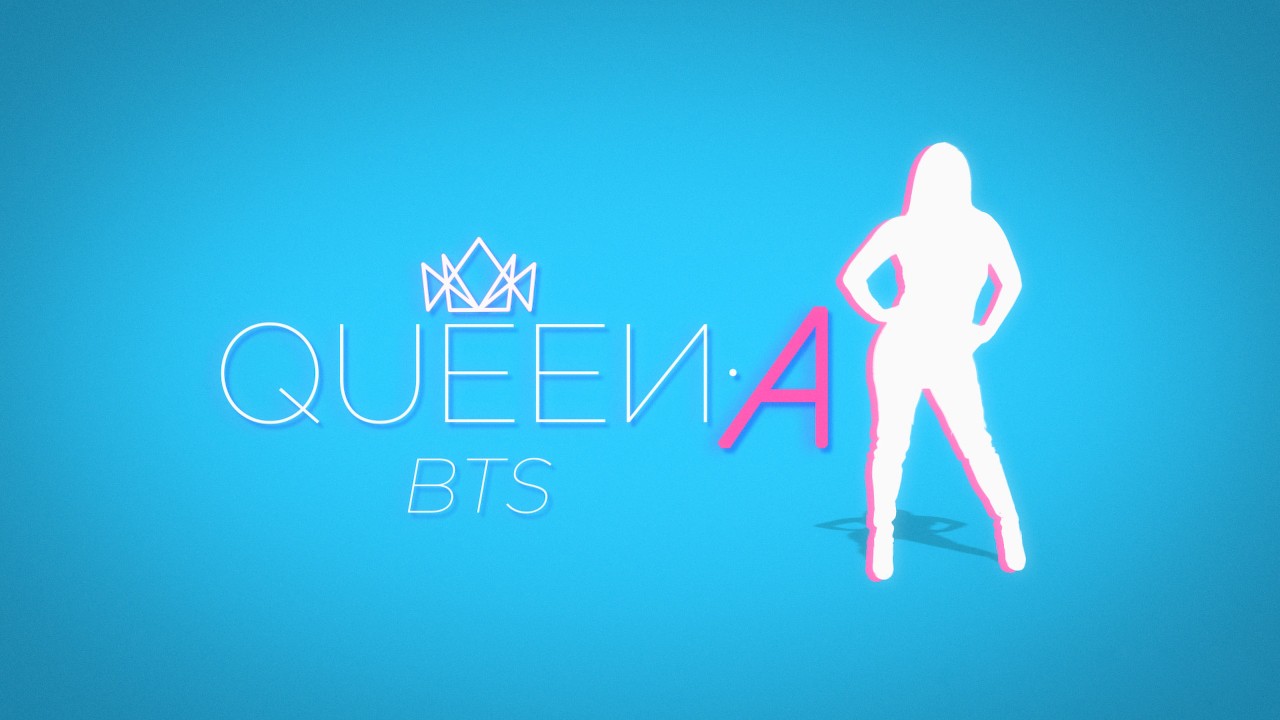 Queen A BTS Behind the Scenes Poster on digitalplayground 
