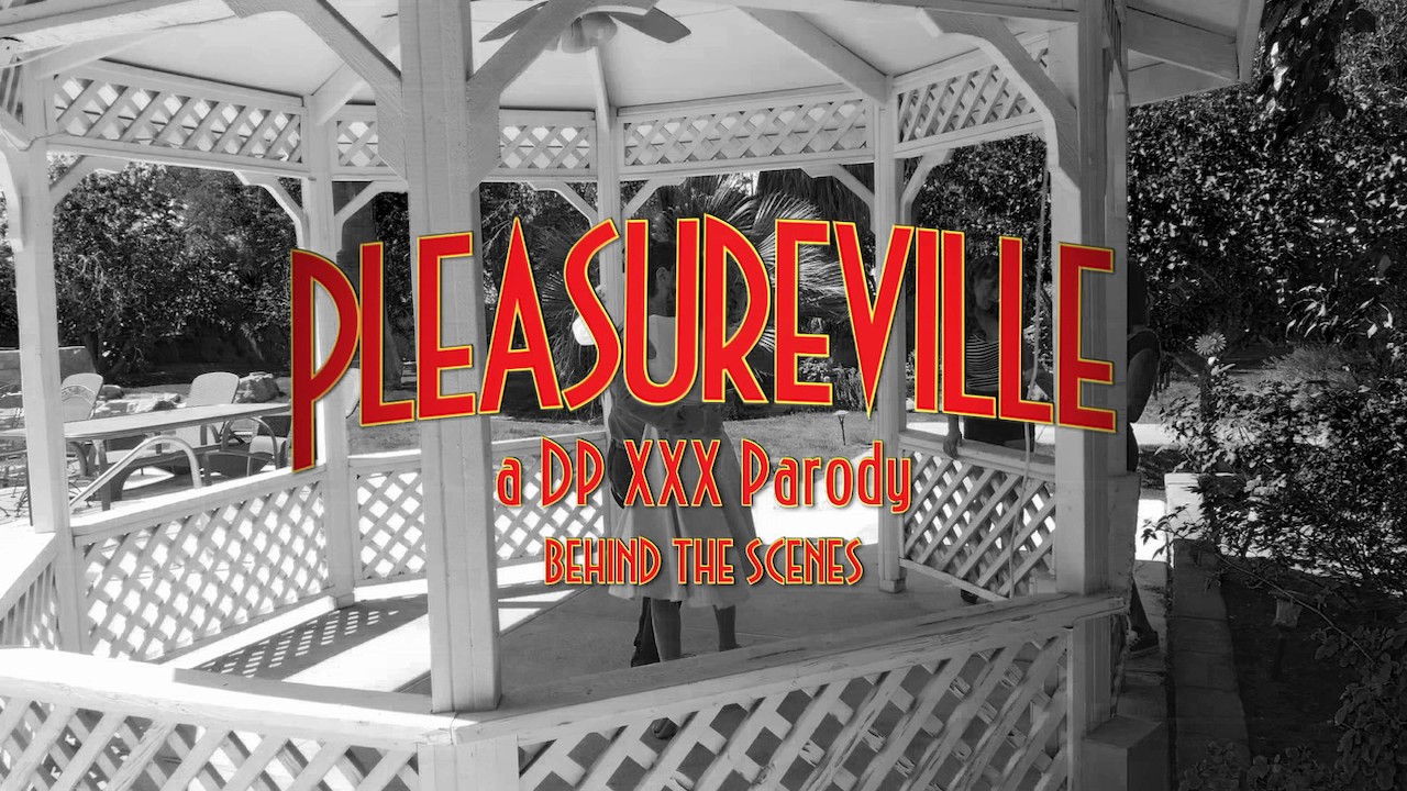 Pleasureville: A DP XXX Parody BTS Behind the Scenes Poster on digitalplayground 