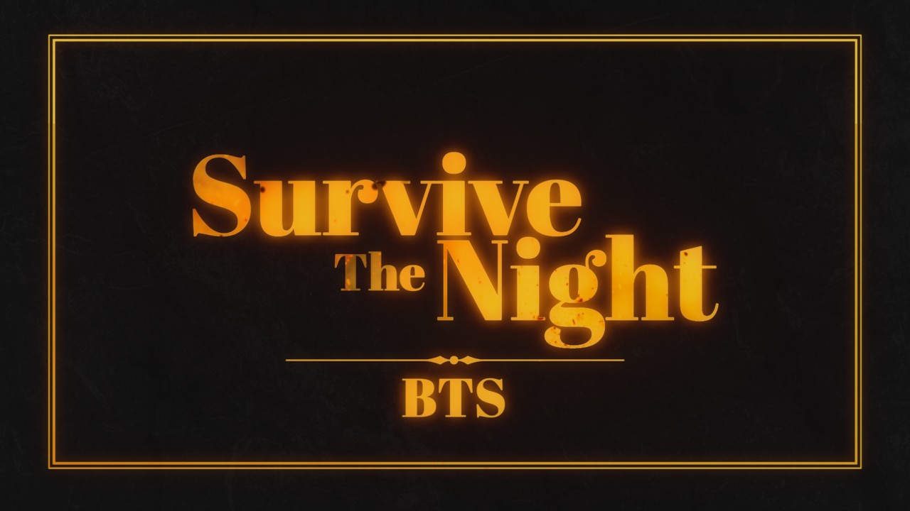Survive The Night BTS Behind the Scenes Poster on digitalplayground 