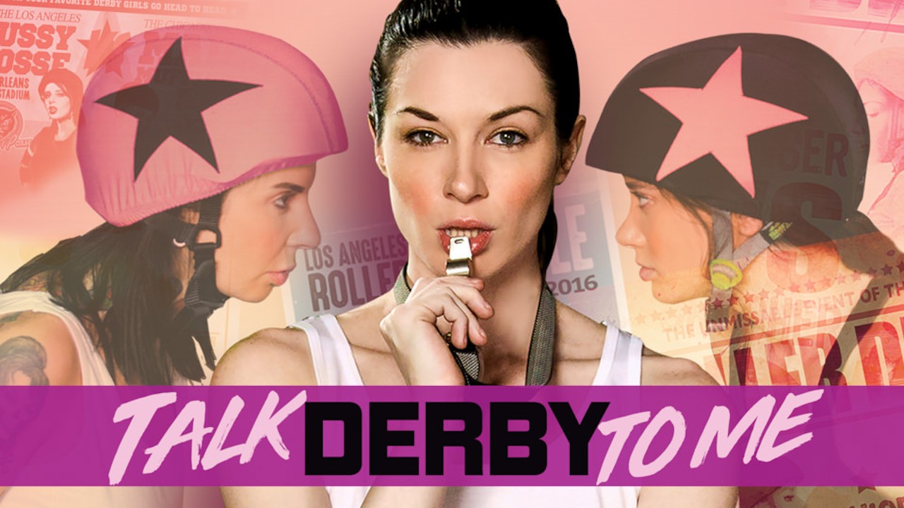 Talk Derby To Me   Full Movie Scene 15 – Scene Poster on milehigh with Arabelle Raphael, Gia Paige, Carmen Caliente, Elsa Jean, Katrina Jade, Joanna Angel, Stoya, Sovereign Syre 