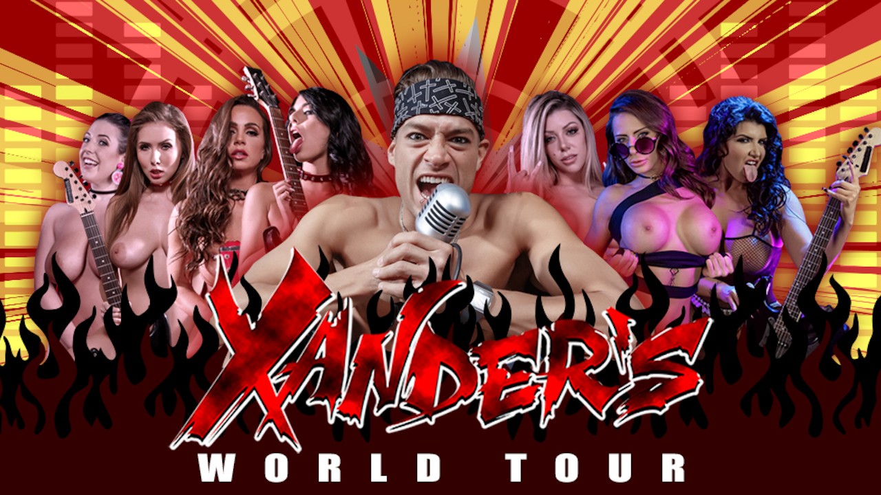 Xander's World Tour Series Poster from ZZ Series on brazzers 