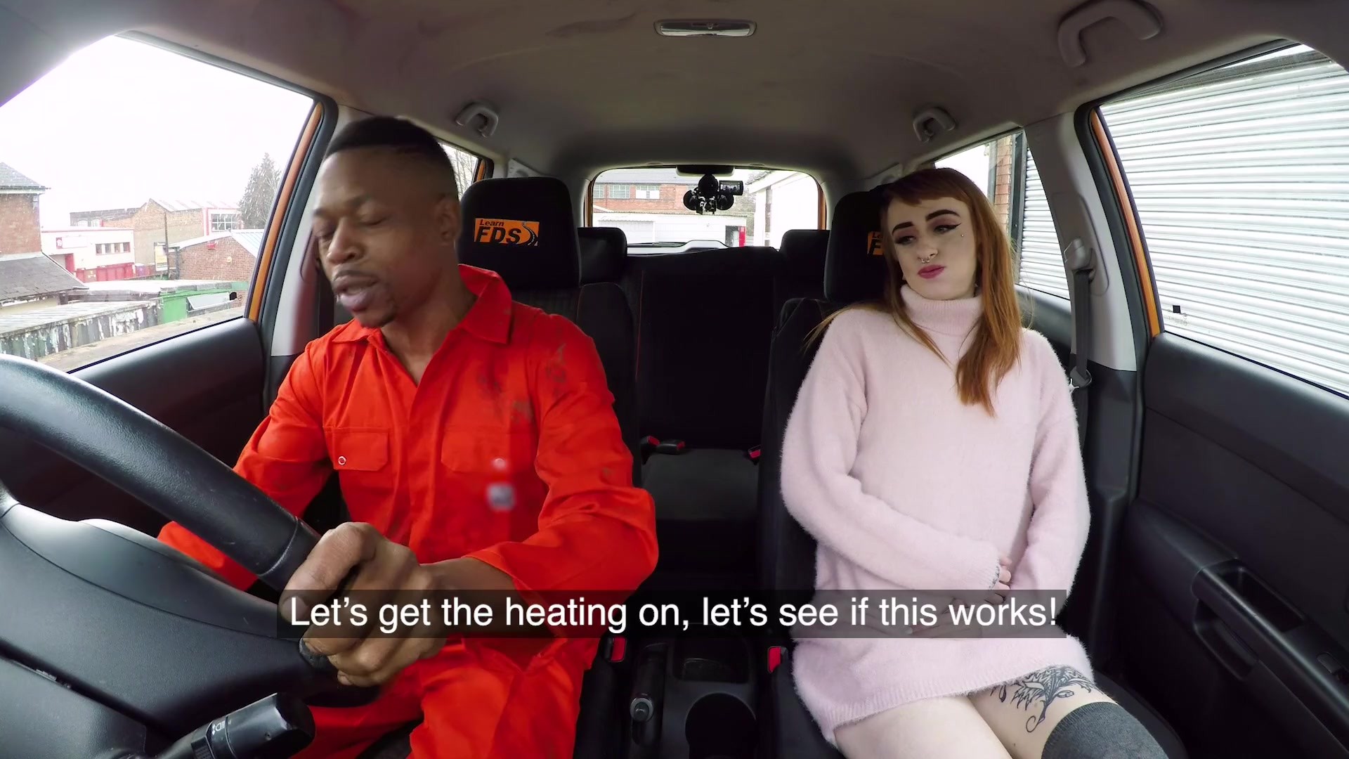 Mechanic gets hands on with learner 5