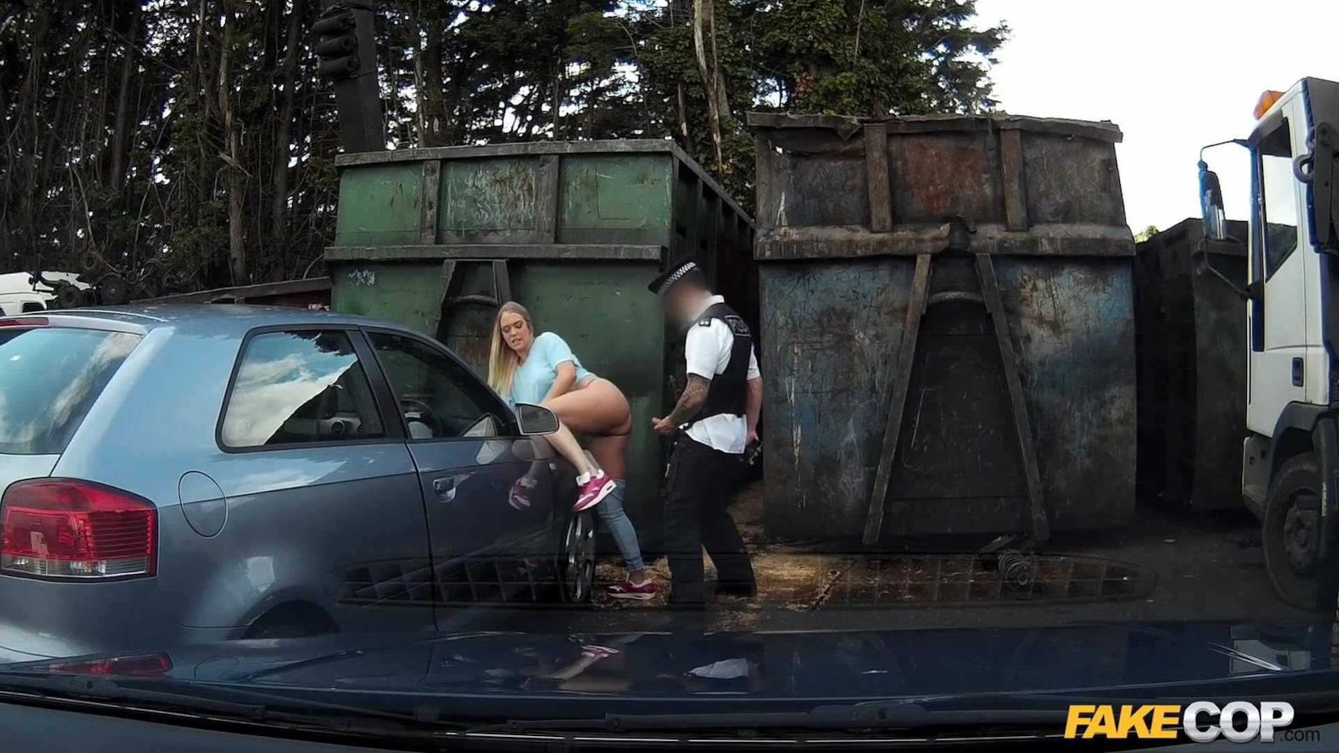 Balls of Steel: Girl Caught Short Won't Be Telling Her Boyfriend