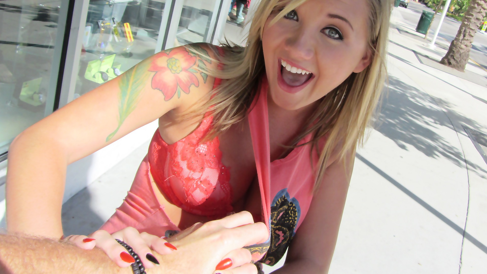 Bikini Flash and Tease 5