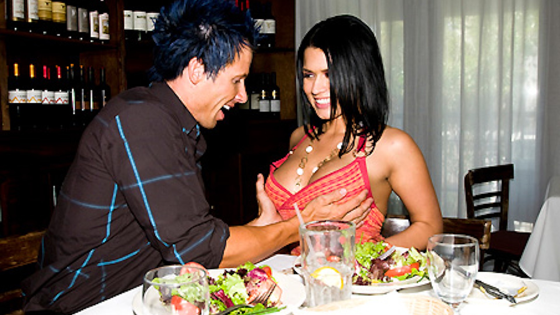 Eva Angelina and the Smurf Reject