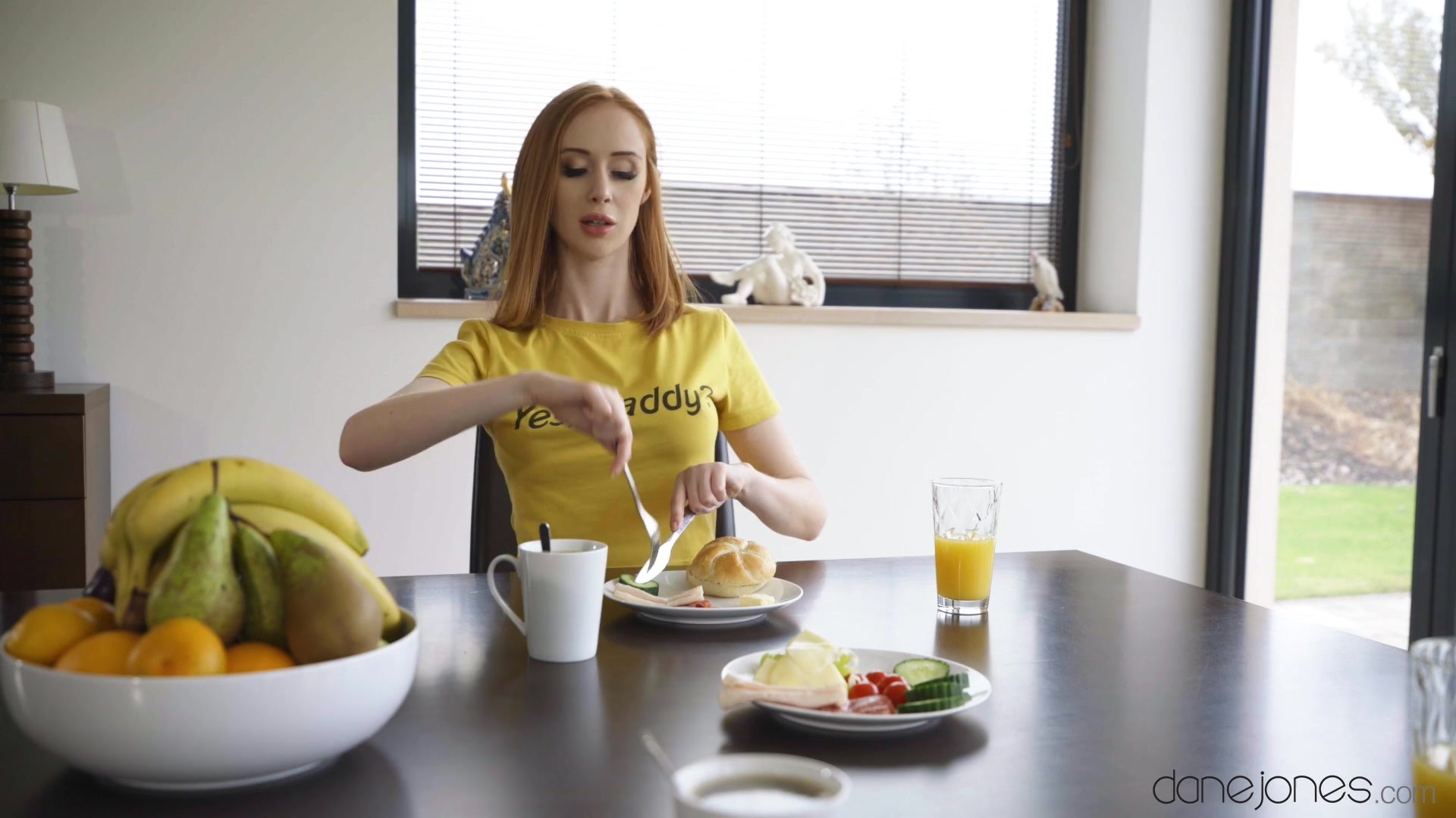 Redhead gets a quicky before work 5