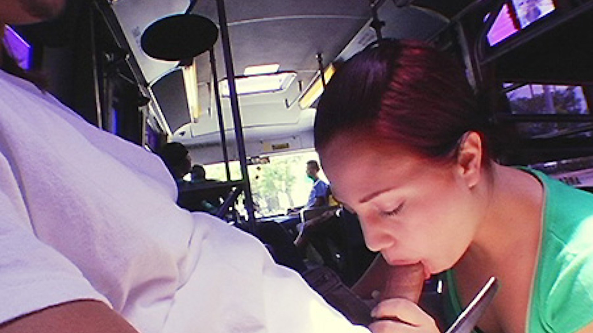 BJ on a Bus