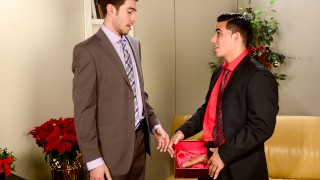 Secret Santa in The Gay Office series with Topher Di Maggio, Sam Northman by Men