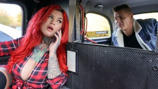 Busty New Driver Gets Her Thrills with Thomas J, Sabien DeMonia in Female Fake Taxi by Fake Hub