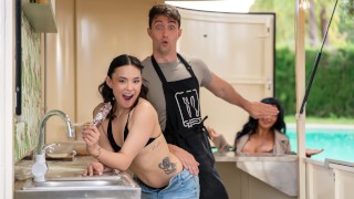 Big Tony's Pepperoni with Mariana Martix,  Lucy Mendez, Jimmy Bud in Latina Milf  by LetsDoeIt