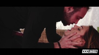 Lara West and Pablo Ferrari in Hungarian babe fucks lawyer and orgasms hard episode