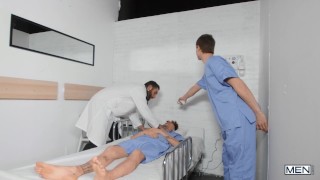 Clark Delgaty and Benjamin Blue in Emergency Dick Part 1 episode