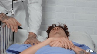 Clark Delgaty and Benjamin Blue in Emergency Dick Part 1 episode