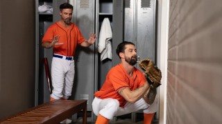 Pitching Balls, Catching Cum with Daniel, Alpha Wolfe in Drill My Hole by Men