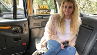 Loula Lou in Taxi facial for hot tattooed blonde episode