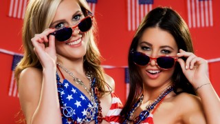 Do It For Your Country with Sasha Heart, Serena Blair in When Girls Play by Twistys