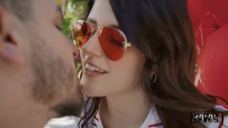 Michele James and Serena Skye and Peter Green in July 4th 3rd Wheel episode