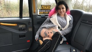Millie Santoro in Tattooed chick wants cabbies cock episode