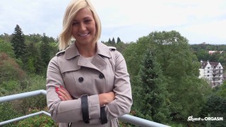 Tracy Lindsay in Czech teen to chases orgasm with vibrators episode
