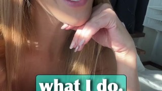 Alexis Crystal and Michael Fly in Spend the day with Alexis Crystal episode