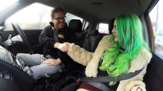 Madison Phoenix and Ryan Ryder in Wild ride for tattooed busty beauty episode