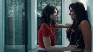 Jaclyn Taylor and Liv Wild in Lesbian Adventures Older Women Younger Girls Vol. 14 Scene 4 - Twinning episode
