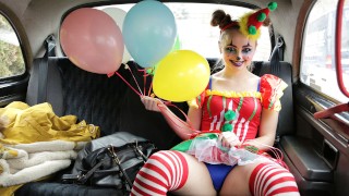 Lady Bug in Driver Fucks Cute Valentine Clown episode