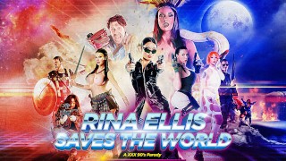 Rina Ellis Saves the World: A XXX 90's Parody Series Poster from Episodes on digitalplayground 