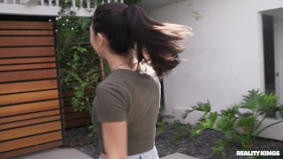 Megan Mistakes porn scene photoshoot