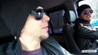 Jason Steel and Meli Deluxe in German babe gets picked up for a hot cock-ride in the backseat of the car episode