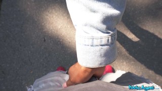 Suraya Ndia and Martin Gun in Hot Desi Student Nurse episode