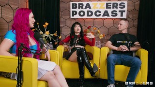 Lily Lou and Yhivi and Alex Mack in The Brazzers Podcast: Episode 18 episode