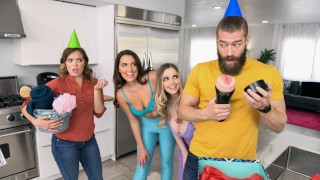 Smashing My Hot Lesbian Roommates porn video