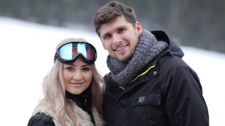 Kristof Cale in Passionate couple outdoor snow sex episode