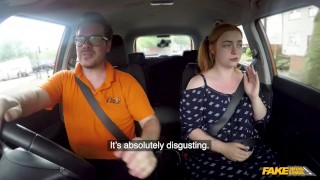 Harley Morgan and Ryan Ryder in Voluptuous redhead fucks in car episode